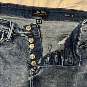 Distressed Blue Jeans for Women